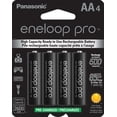 thumbnail image 1 of Pilas recargables Panasonic eneloop pro AA 2500 mAh, paquete de 4, 1 of 7