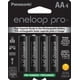 thumbnail image 1 of Pilas recargables Panasonic eneloop pro AA 2500 mAh, paquete de 4, 1 of 7