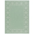 thumbnail image 2 of SAFAVIEH Machine Washable Rug Indoor/Outdoor Bermuda Collection - Bermuda Feride Floral Indoor/Outdoor Area Rug, Green/Ivory, 5'3" x 7'6", 2 of 12