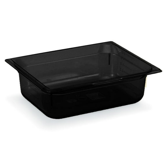 Vollrath 9022420 Super Pan Black Half Size x 2.5" D Food Pan