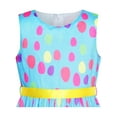 thumbnail image 4 of Girls Dress 2 Piece Bag Easter Bunny Egg Hunting Blue Casual Party 2-3 Years, 4 of 9