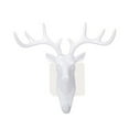 thumbnail image 2 of Rack deer head wall decor hook hanger holder home animal plastic key stags room, 2 of 7