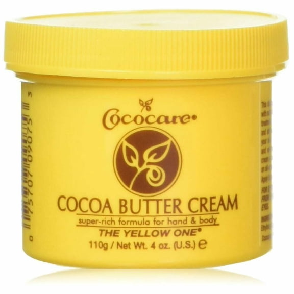 Cococare Cocoa Butter Cream 4 oz (Pack of 3)