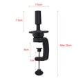 thumbnail image 2 of Mannequin Training Head Stand Wig Holder Stand Desk Table Clamp Metal Hair Accessory Tool, 2 of 5