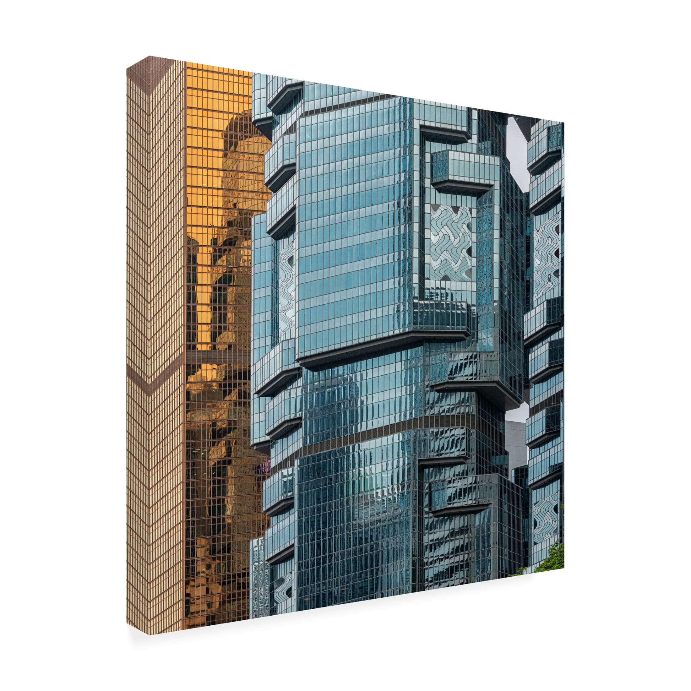 Canvas Wall Art - Wayne Pearson 'Shaping Up' Wall Art for Living Room, Bedroom, or Office D?cor by Trademark Fine Art - 24 x 24 Inches
