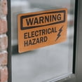 thumbnail image 4 of (2 Pack) Electrical Hazard OSHA Warning Sign 5 Inch X 3.5 Inch Vinyl Label Decal Sticker Weather Resistant, UV Protected for Workplace, Business, and Construction Site, Made in the USA, 4 of 7