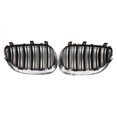 thumbnail image 1 of Car Front Bumper Hood Grill Kidney Grille for BMW 5 Series E60 2004-2010 51712155446 51712155447, 1 of 5