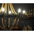 thumbnail image 5 of Large Rope Pendant Lamp - 8 Bulbs, 5 of 5