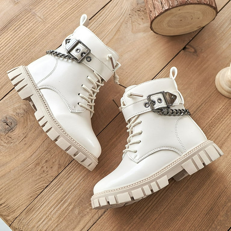 White boots 2025 size 4