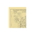 thumbnail image 4 of Historic City Map - Las Vegas Valley Nevada - McWilliams 1920 - Vintage Wall Art, 4 of 4