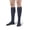 Navy, variant on Ames Walker AW Style 132 Cotton 15-20 mmHg Moderate Compression Knee High Socks White Medium