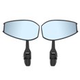 thumbnail image 2 of Espejo retrovisor giratorio de 360° para manillar de motocicleta, lente azul, tornillos M8 M10 universales, 2 of 14