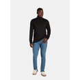 thumbnail image 2 of George Men's and Big Men's Interlock Turtleneck Shirt with Long Sleeves, Sizes S-3XL, 2 of 5