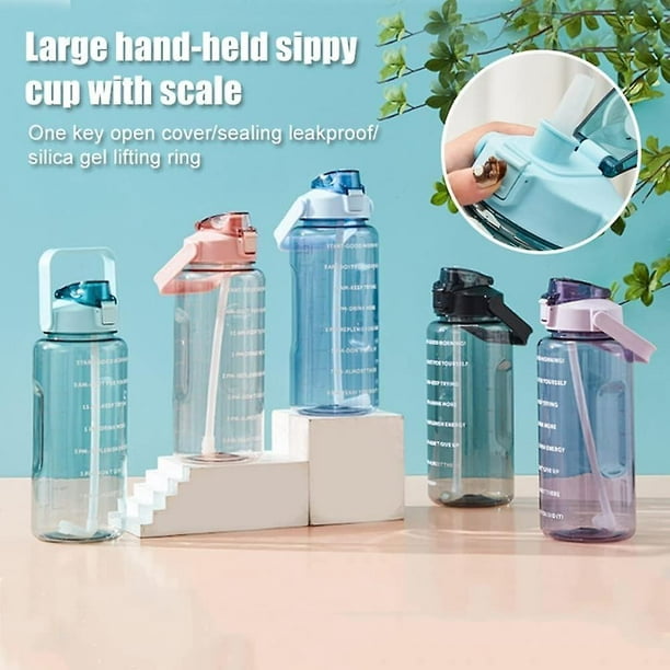 Air Up Bottle, 650 Ml Drinking Bottle With Flavor, Air Bottle Starter Set,  With 7 Air Up Pods, Leak-proof Cup For Gym, Running, Outdoor (blue) 