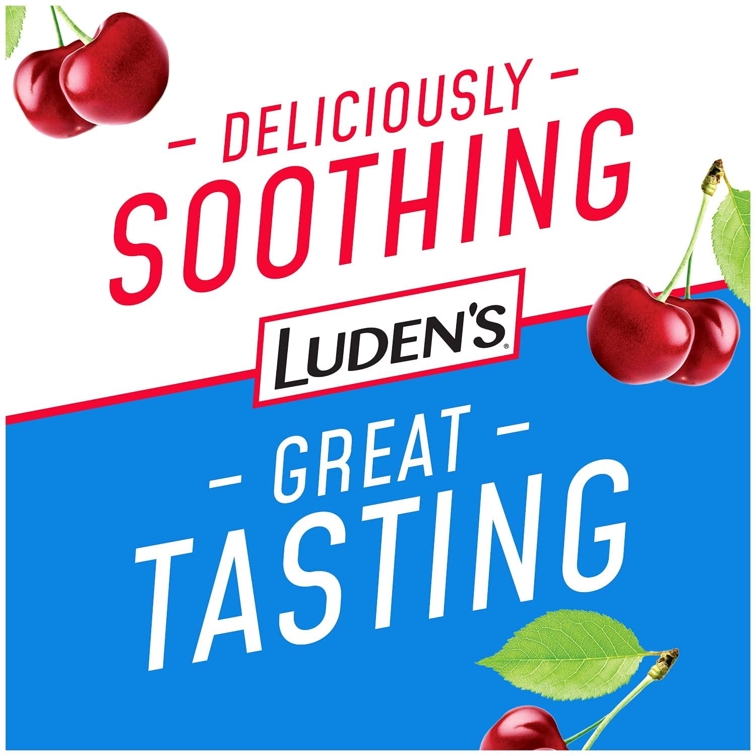 8 Pack Luden's Throat Drops, Sugar Free, Wild Cherry 25 Each
