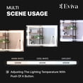 thumbnail image 5 of Eviva LED Bathroom Mirror with Lights and Anti Fog for Shower, 5 of 7