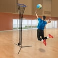 thumbnail image 3 of Volleyball Training Net Frame Volleyball Practice Net Volleyball Training Equipment with 88.58-129.92in Adjustable Height and Angle Excellent Sports Initiation Partner, 3 of 25