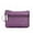 Purple, variant on ZTTD New Women's Mini Coin Purse Leather Zipper Pouch with Key Ring Small Wallet A