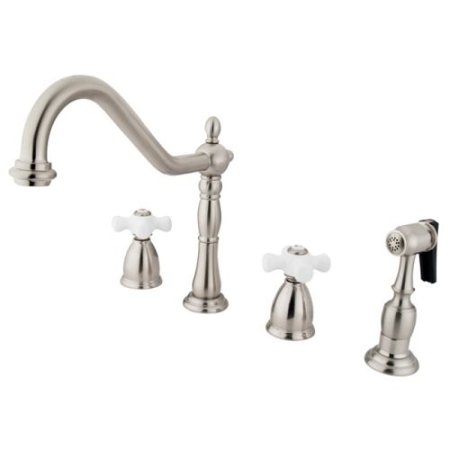 Kingston Brass Kb1798pxbs Heritage 8 Inch Centerset Kitchen