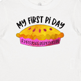thumbnail image 4 of Inktastic My 1st Pi Day Pink Pie Pan Pun Boys or Girls Baby T-Shirt, 4 of 5