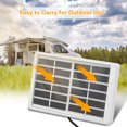 thumbnail image 2 of Amdohai 1.2W 6V Solar Panel Portable Solar Power Polycrystalline Solar Panel Mini Solar Panel Solar Module Panel Portable High Efficiency Solar Panel with Micro USB Port, 2 of 7