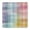 Colorful Watercolor Stripe, variant on Colorful Watercolor Stripe Pattern Square Fitted Tablecloth with Elastic Edge,Square Table Cover,Washable Elastic Table Cover for Home Kitchen Party Decor 34"x34"