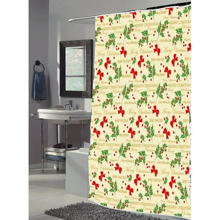 Ben And Jonah Merry Christmas Single Shower Curtain Walmart Com
