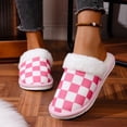 thumbnail image 2 of Puntoco House Slippers for Women Men Warm Cozy House Shoes Fuzzy Home Shoes with Memory Foam Indoor and Outdoor, 2 of 5
