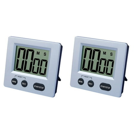 

FRCOLOR Kitchen Timer Digital Timer Countdown Loud Egg Andclock Baking Lcd Display Reminder