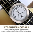 thumbnail image 3 of Set of 2pcs Violin Temperature and Humidity Digital Round Guitar Thermometer Hygrometer for Instrument Care, 3 of 5