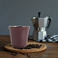 thumbnail image 3 of Taza Demitasse De Acero Inoxidable, Taza De Té De Café Aislada Con Acabado De Espejo Apilable De Doble Pared Para Actividades Al Aire Libre, 3 of 7