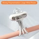 thumbnail image 3 of Xihbxyly Ventilador Space Capsule, Recargable Por Usb, Diseño Plegable, Motor Silencioso Sin Escobillas, 4 Velocidades Ajustables, Portátil, Ideal para El Verano, Ideal para Cochecitos, Tamaño Compac, 3 of 3