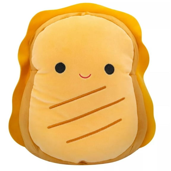 Squishmallows Child 11" Lil Gouda Grilled Cheese Plush Toy, Polyester Multicolor