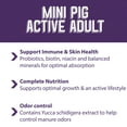 thumbnail image 2 of Mazuri Mini Pig Active Adult Food Complete Nutrition Supplements Minerals 25lbs, 2 of 5