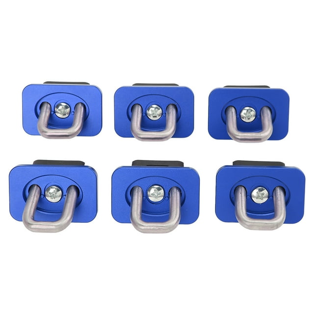 BULLTIE Ancrages en Acier Inoxydable - 6 Pcs Lit de Camion 1000LBS Remplacement pour Argentado 2007-2021