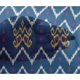 thumbnail image 4 of oneOone Viscose Chiffon Fabric Paisley & Chevron Ikat Decor Fabric Printed BTY 42 Inch Wide, 4 of 4