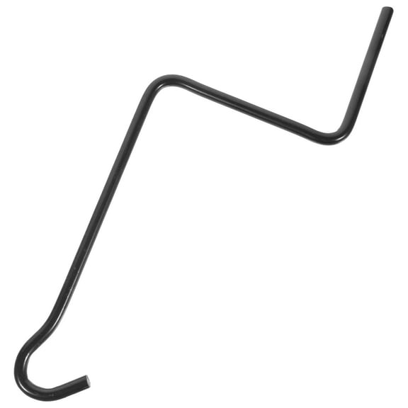 HOMEMAXS  Hand-handle Jack Accessories Trailer Crank Car Truck Van Lift Black