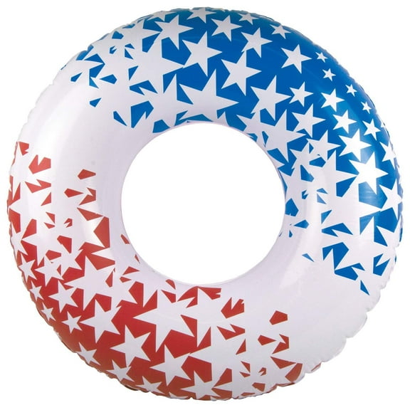 Poolmaster American Stars 36-Inch Inflatable Swimming Pool Inner Tube Float