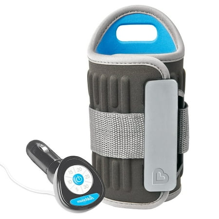 - Munchkin Travel Car Baby Bottle Warmer, Grey