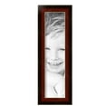 thumbnail image 2 of ArtToFrames 5" x 20" Matte Mahogany with Gold Accent Diploma Picture Frame, 5x20 inch Brown Wood Poster Frame (WOM-5109), 2 Pack, 2 of 6