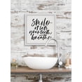 thumbnail image 4 of Marmont Hill Smile and Breathe Framed Wall Art, 18" x 18", 4 of 6