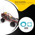 thumbnail image 3 of Bewildely Ventilador de coche a la deriva con control remoto 1:10 Simulación de entrada de aire del vehículo Piezas de actualización del motor Kits de construcción modelo Azul, 3 of 6