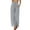 Light Gray, variant on EDFBUYKRS Womens Pants Size 10 Women's Summer High Waisted Drawstring Linen Wide Leg Beach Pants with Pockets Comfortable Casual Pure Color Loose Fit Trousers for Travel and Relaxation Xl