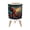 Color 2, variant on Small Trash Can with Lid Bear Moose Rustic Woodland Farmhouse Forest Animal Black 1.8 Gallon Dog Proof Trash Can Round Garbage Can Waste Bin Wastebasket for Bathroom Bedroom Living Room