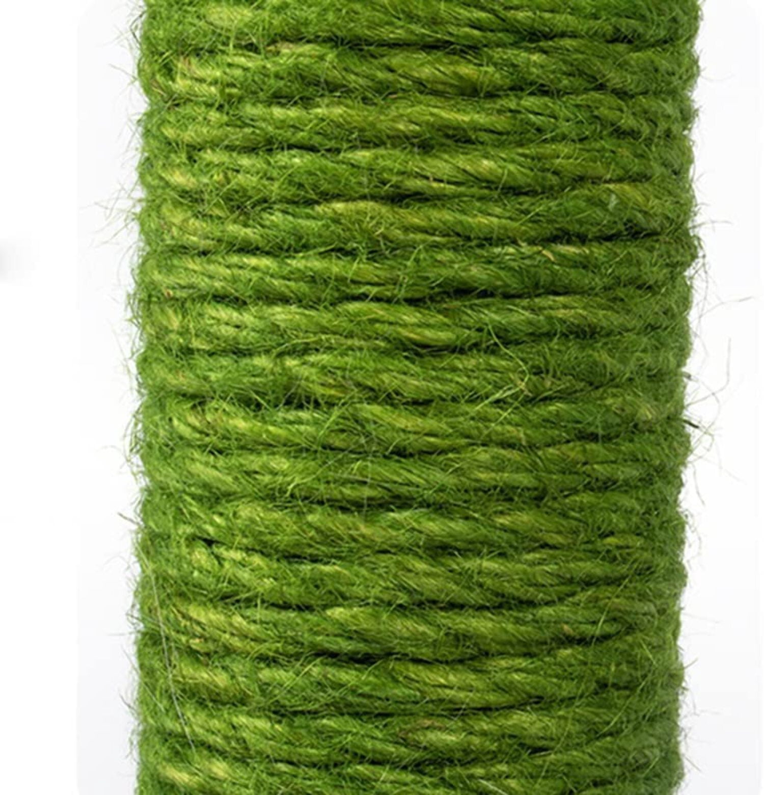 Lovely Caves Cactus Cat Scratching Post with Plush Fabric, Green