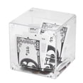 thumbnail image 1 of Caja para ahorrar dinero, transparente, solo para ensamblar, de acrílico, elegante, 1 of 2