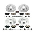 thumbnail image 3 of PowerStop Front and Rear Z23 Evolution Sport Carbon-Fiber Ceramic Brake Pad and Drilled & Slotted Rotor Kit Fits: MINI COOPER Select Models K6663, 3 of 10