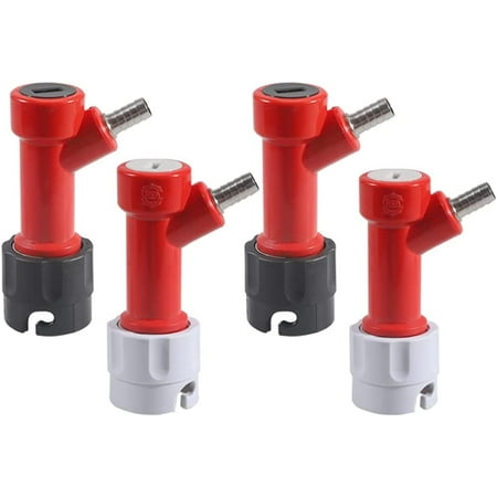 

Pin Lock Disconnector Pin Lock coupler Barb Gas&Liquid Quick Disconnects Set by PERA