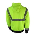 thumbnail image 2 of Buffalo Outdoors Men's Safety Hi-Vis Full Zip Hoodie Sweatshirt, 2 of 2
