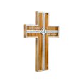 thumbnail image 1 of Cruz de Pared de Madera OKSQW 28x19 cm Decoración Rústica Vintage, 1 of 7